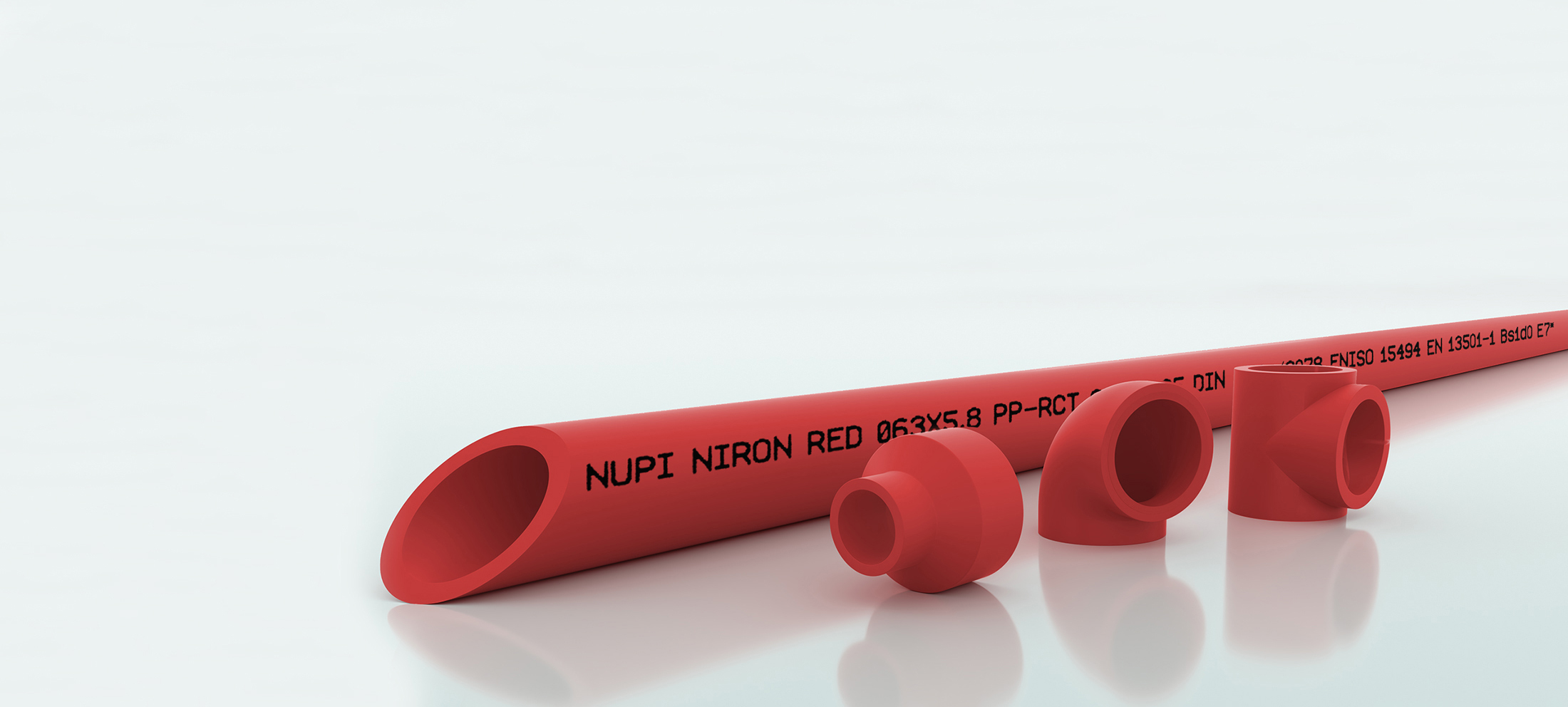 Tuberías contra incendios Sistema NIRON RED Tuberias-contra-incendiosSistema-Niron-Red-en-PP-RCT-FR-resistente-al-fuego